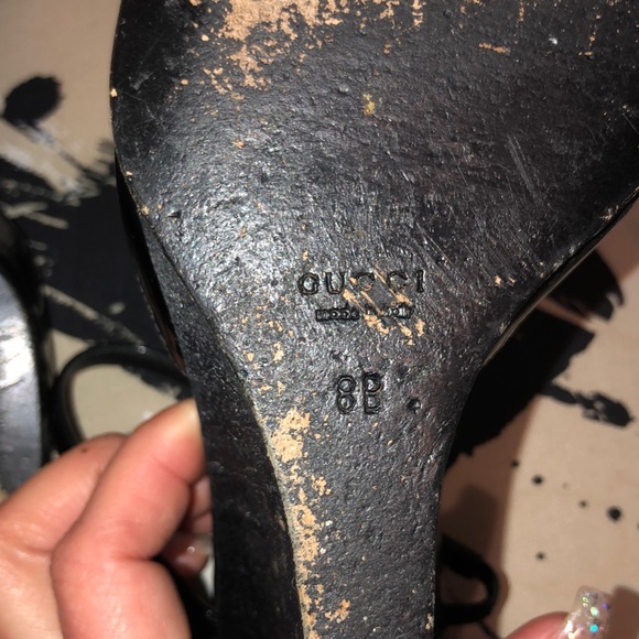 Vintage GUCCI wedges - Picture 5 of 7